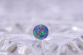 4mm Australian Black Opal  Round Cabochon Natural Gemstone Jewelry Making Supplies