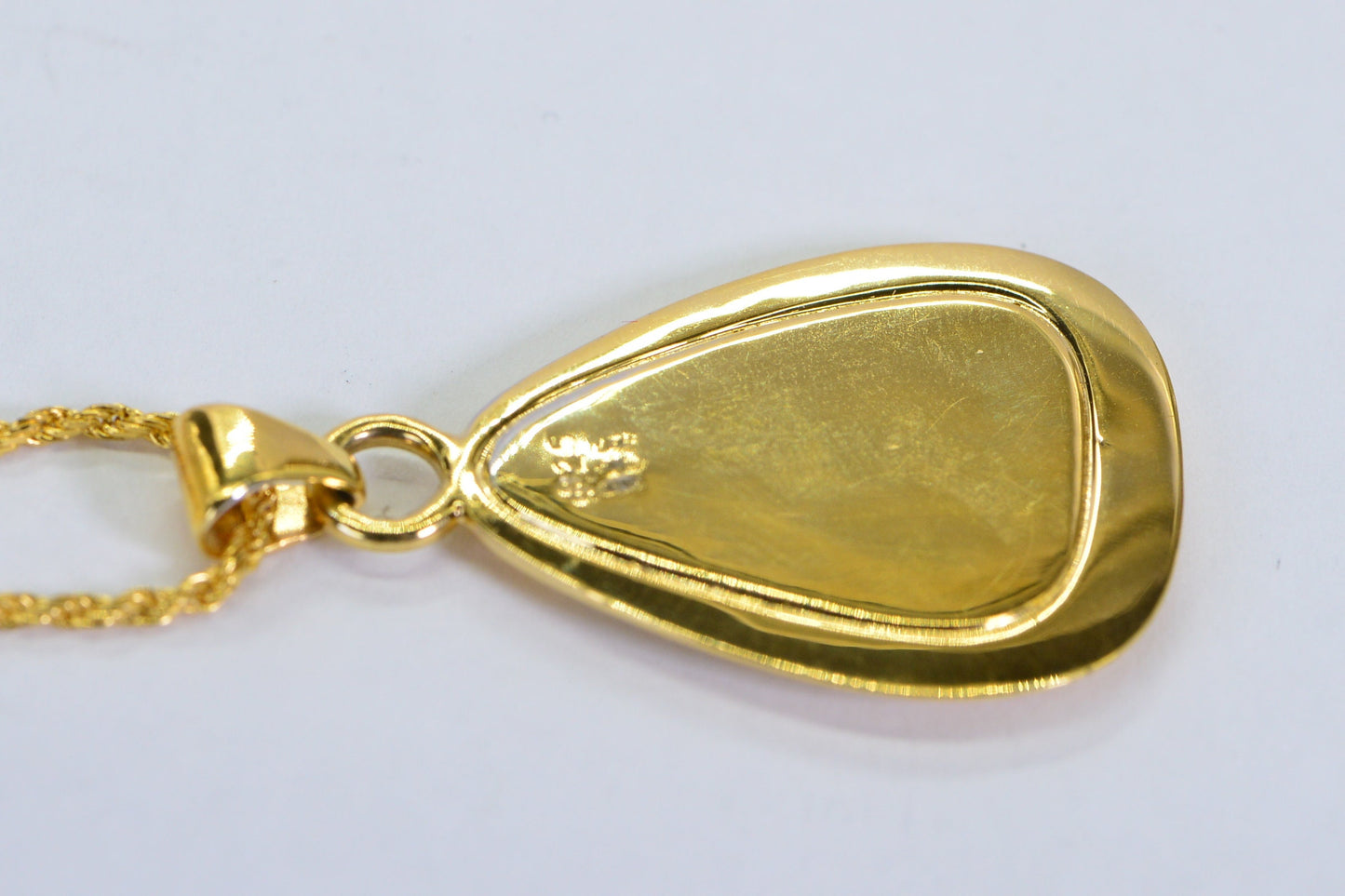 Australian Black Opal Pendant: 24K Gold Vermeil Sterling Silver, October Birthstone