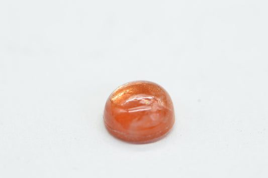Natural Sunstone 6mm Round Cabochon