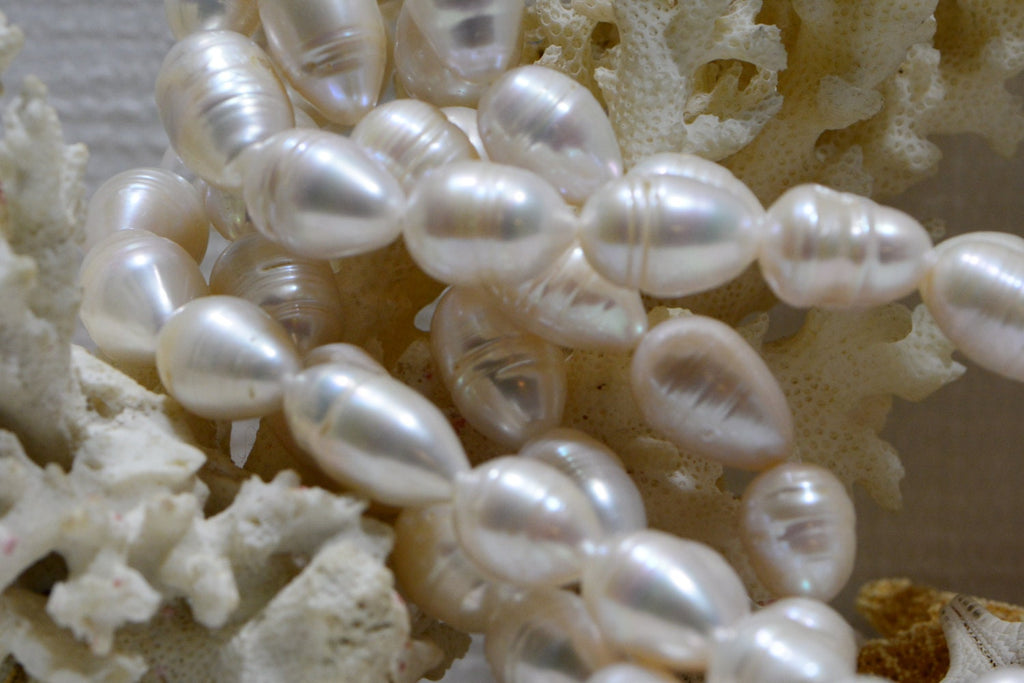 Pearl Beads Cultured White Pearl JewelryMaking Supplies