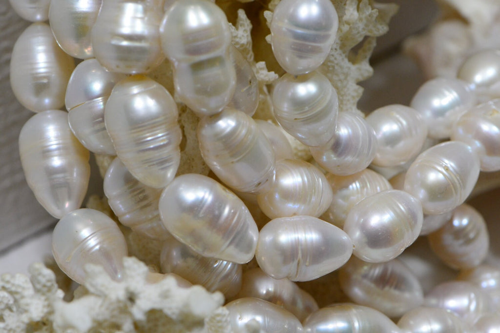 Pearl Beads Cultured White Pearl JewelryMaking Supplies
