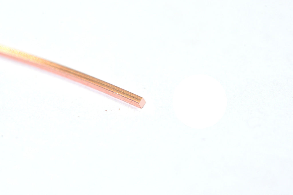 Square Copper Wire 21 GA Half Hard: Jewelry Making Supplies