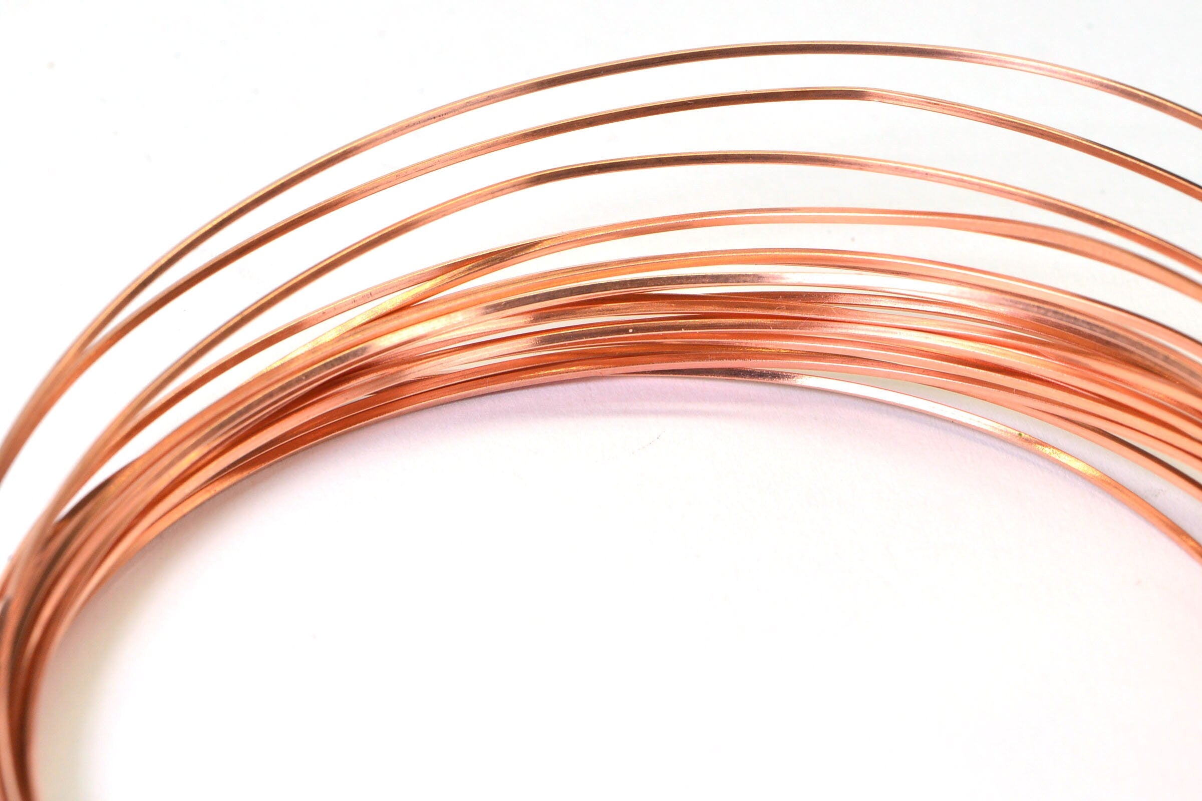 Square Copper Wire 21 GA Half Hard: Jewelry Making Supplies