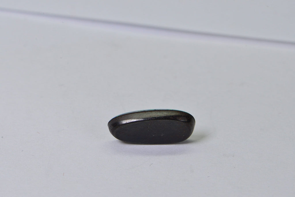 1.85Ct Black Opal Gemstone: Freeform Australian Boulder Doublet