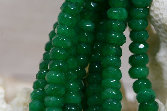 Gemstone Beads 4mm Quartz Beads Made to Imitate Emerald Jewelry Making Supplies