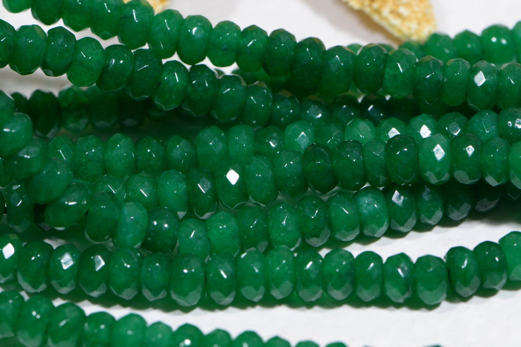 Gemstone Beads 4mm Quartz Beads Made to Imitate Emerald Jewelry Making Supplies
