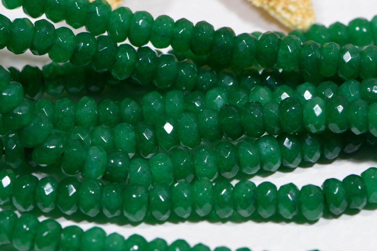 Gemstone Beads 4mm Quartz Beads Made to Imitate Emerald Jewelry Making Supplies