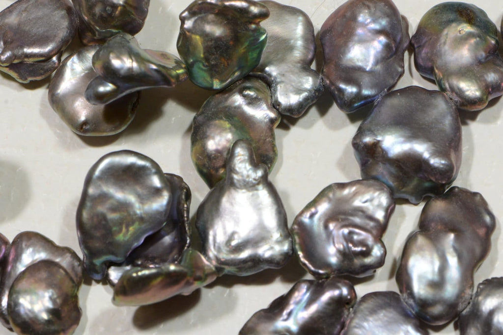 Fresh water Keishi Pearl  14 to 21mm Gemstone Beads Jewelry Making Supplies Irregular Pearl