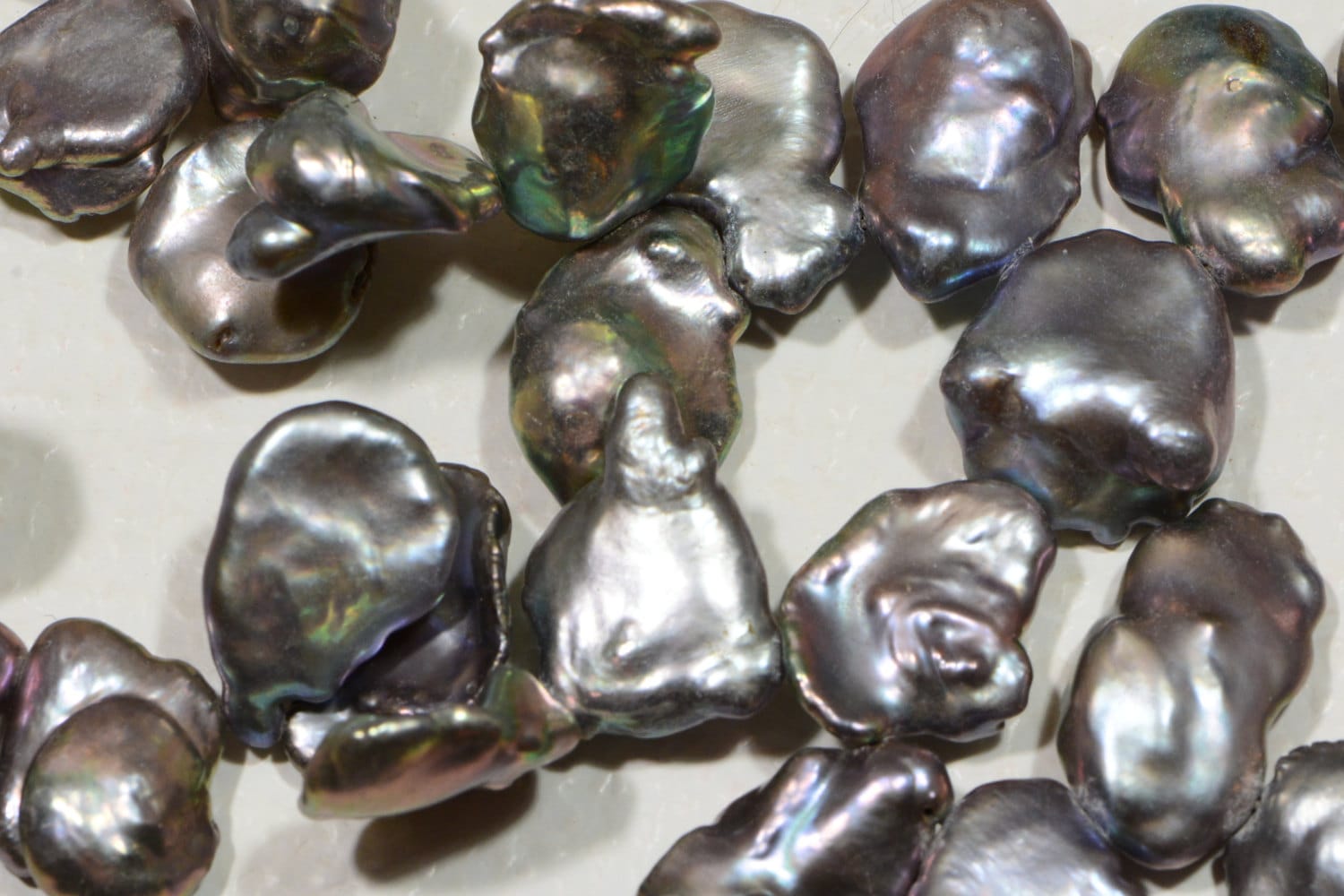 Fresh water Keishi Pearl  14 to 21mm Gemstone Beads Jewelry Making Supplies Irregular Pearl