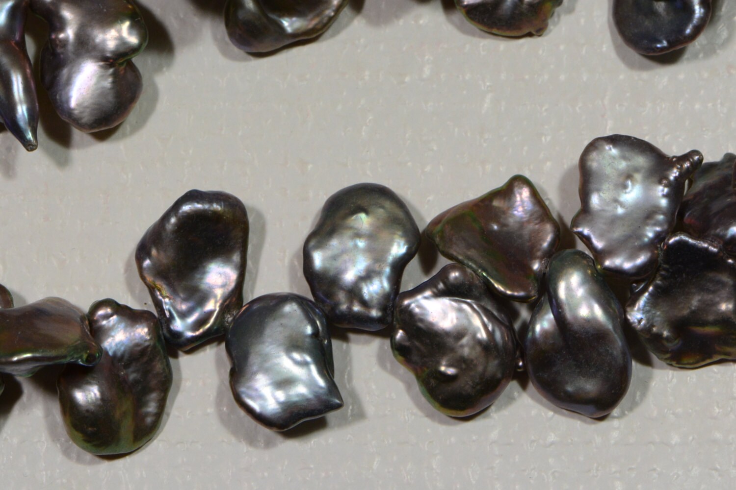 Fresh water Keishi Pearl  14 to 21mm Gemstone Beads Jewelry Making Supplies Irregular Pearl