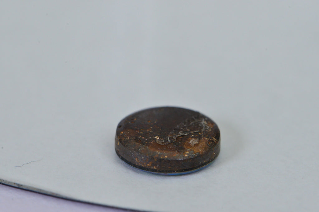 8mm Australian Black Opal  Round Cabochon Natural Gemstone Jewelry Making Supplies