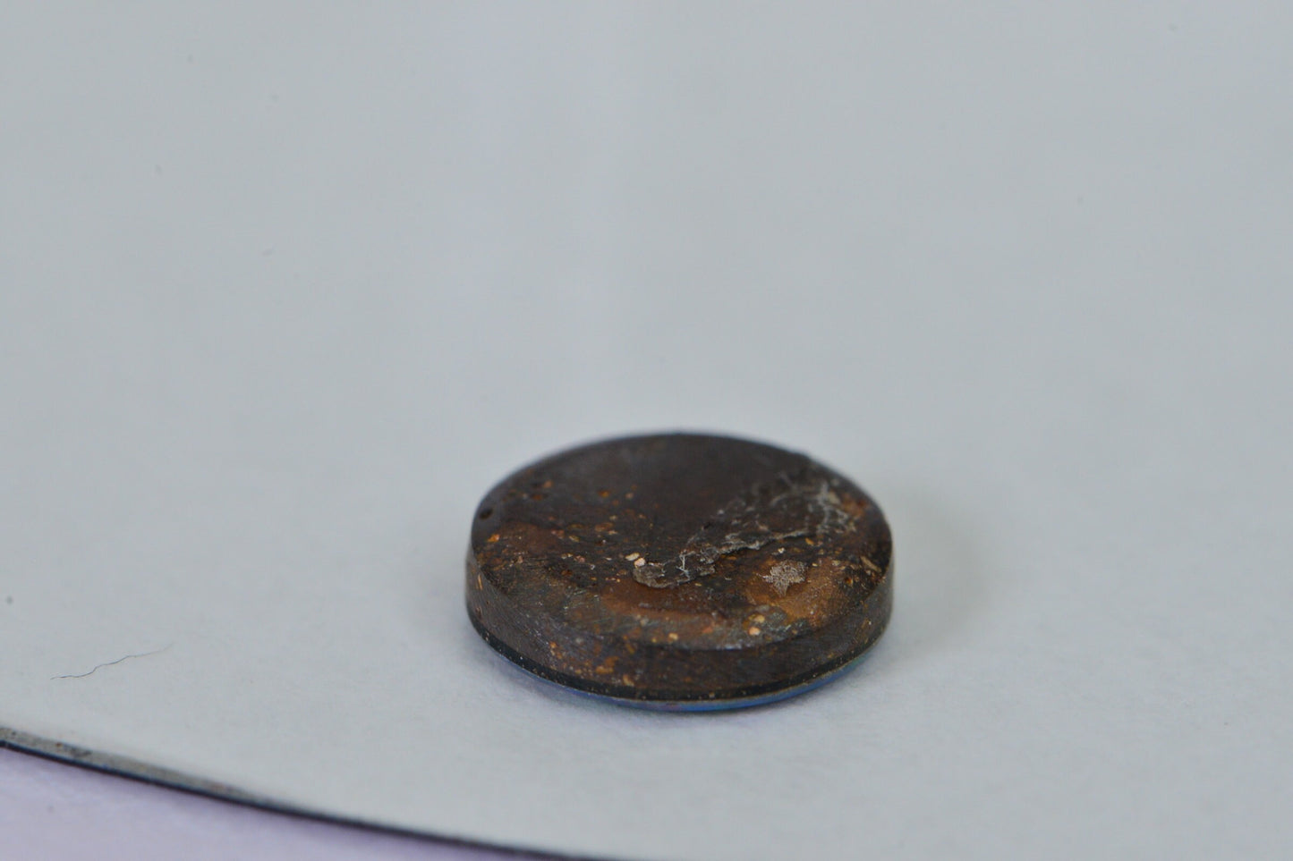 8mm Australian Black Opal  Round Cabochon Natural Gemstone Jewelry Making Supplies