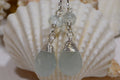 Aquamarine Sterling Silver Earrings: Faceted Gemstone, March Birthstone