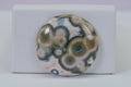 Ocean Jasper Round Cabochon: Natural Gemstone, 64 ct (35x6.8mm)