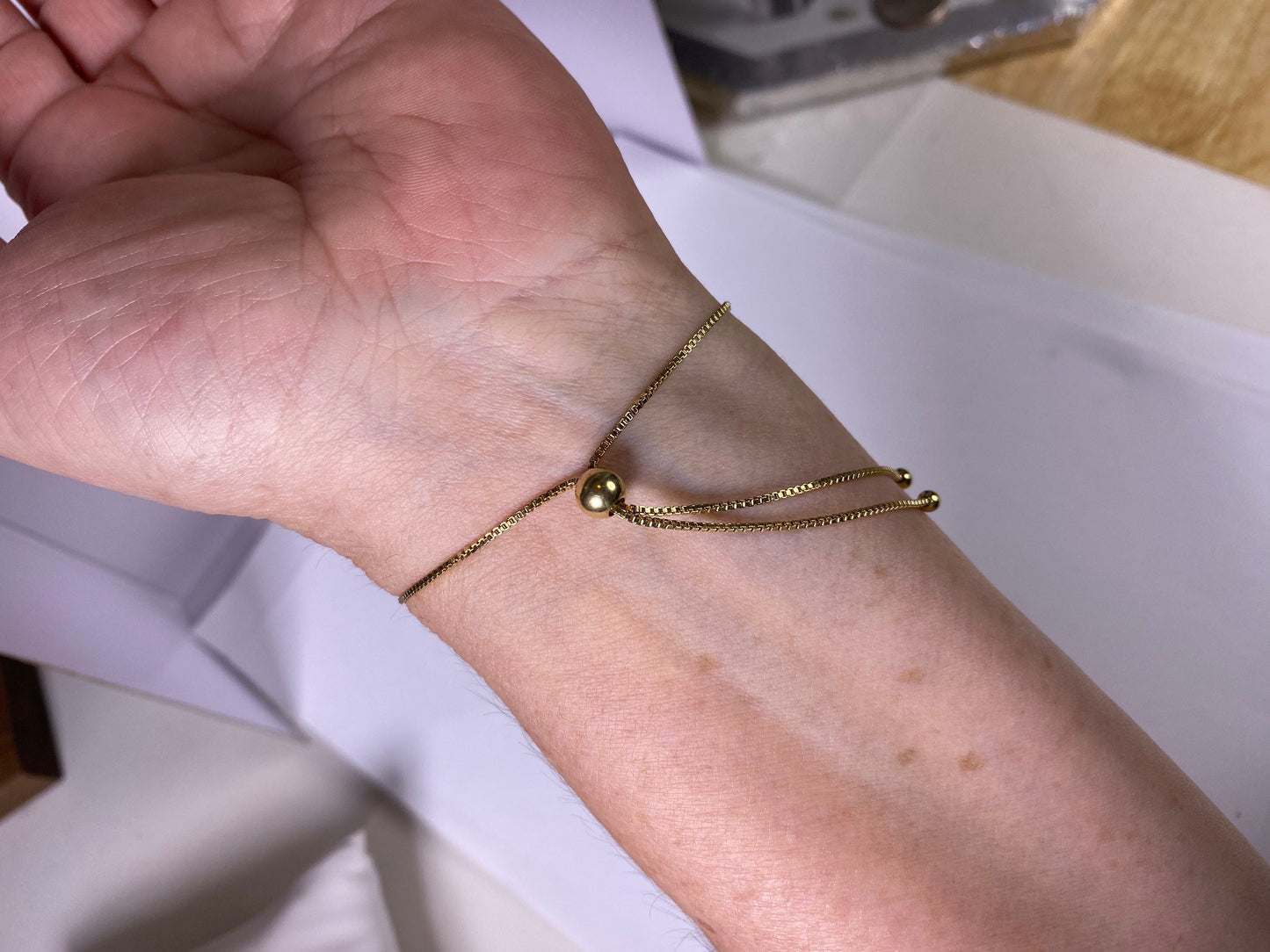 Australian Opal Bolo Bracelet: 24K Gold Vermeil Sterling Silver