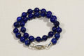 Lapis Lazuli Knotted Anklet Beaded Bracelet Mala Jewelry