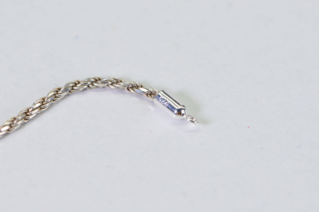 Ends Cap Sterling Silver 925 2mm Inner Diameter Long Cord Ends Crimp Tube