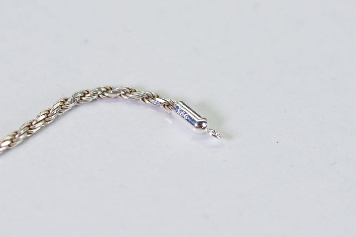 Ends Cap Sterling Silver 925 2mm Inner Diameter Long Cord Ends Crimp Tube