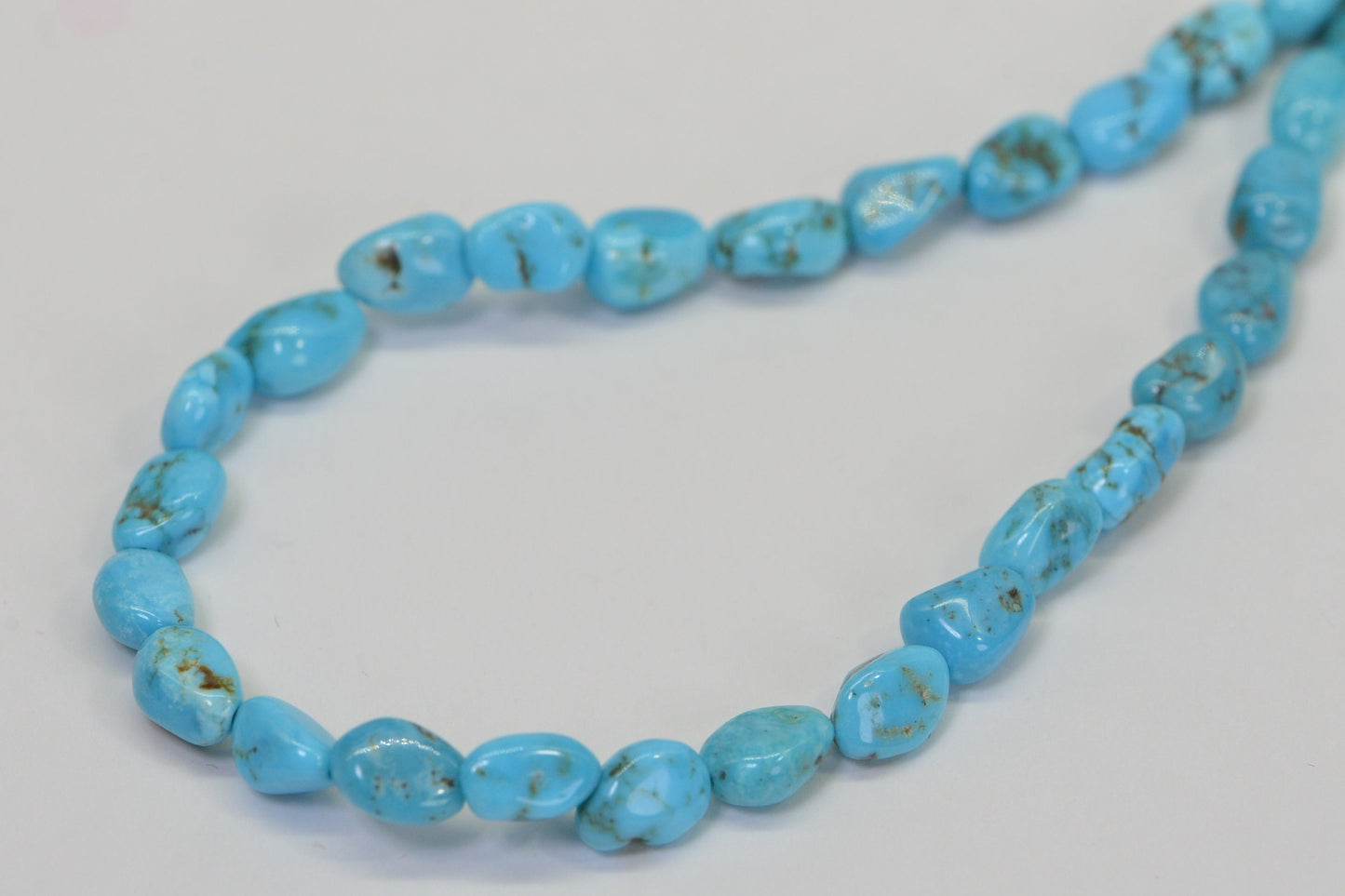 Sleeping Beauty Nuggets Turquoise  Natural Gemstone Beads Jewelry Making Supplies