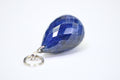16ctw Sapphire Dark Blue Facet Large Teardrop Charm corundum sapphire