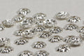 Sterling Silver Flower Bead Caps: Jewelry Making Supplies, 5mm (10pcs)