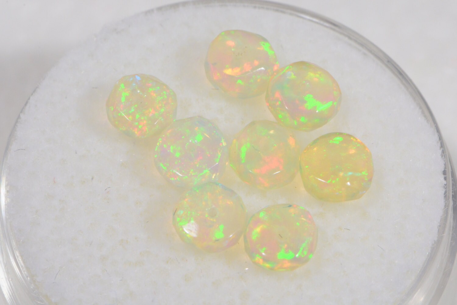 Ethiopian Welo Opal Faceted Beads Natural Gemstone Beads Jewelry Making Supplies