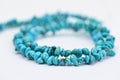 Sleeping Beauty Turquoise Tiny chips Beads 3 mm Natural Gemstone Beads