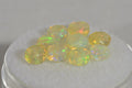 Ethiopian Welo Opal Faceted Rondelle Beads: Natural Gemstone Supplies (4x2mm)