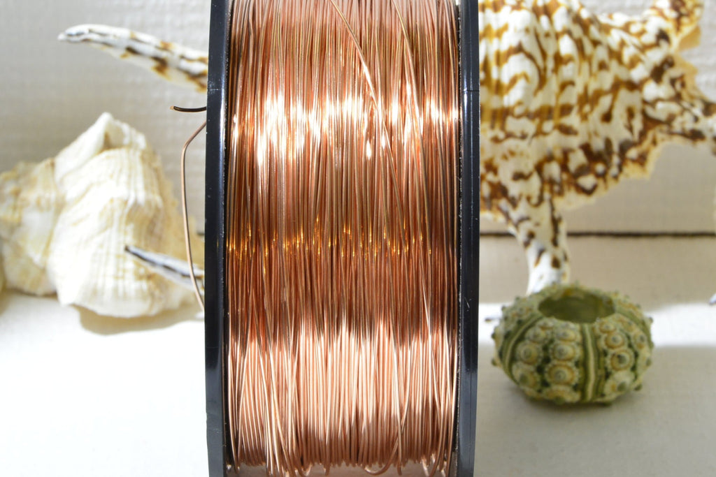 Copper Wire 21GA DS 5' Feet Jewelry Making Supplies Wire Findings Copper