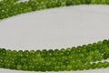 3.2mm Jade Beads: Translucent Green Gemstone Jewelry Making Supplies