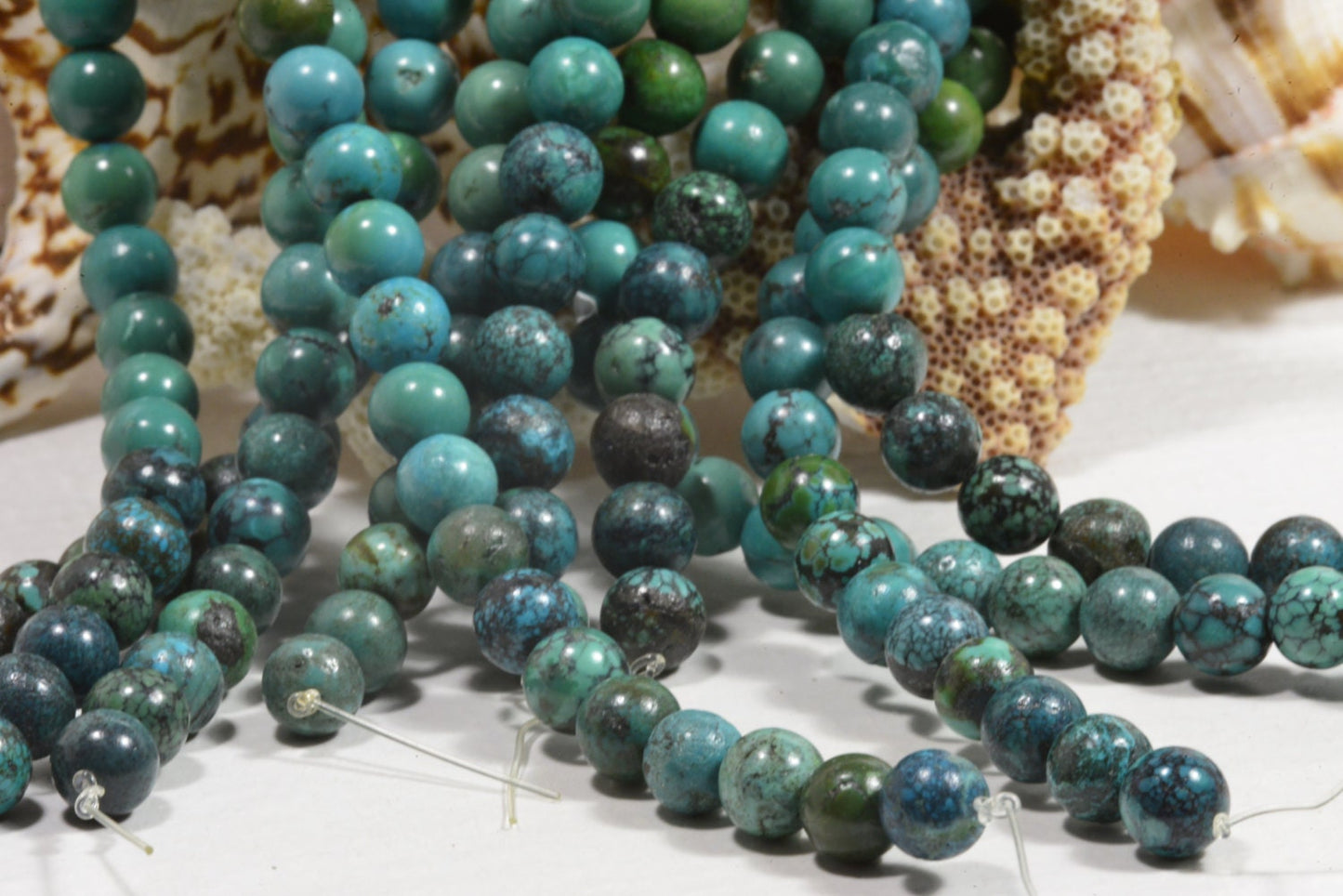9mm African Jasper Round Beads: Natural Gemstone Jewelry Supplies