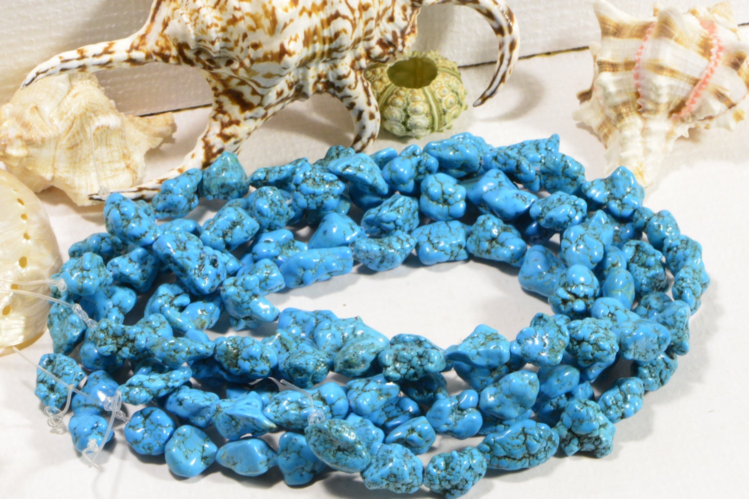 Magnesite 12 to 20mm 15" Strand Gemstone Bead Jewelry Making Supplies