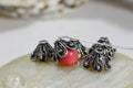 Sterling Silver Bead Caps: Antique Cone Filigree (7-8mm, 2pcs)