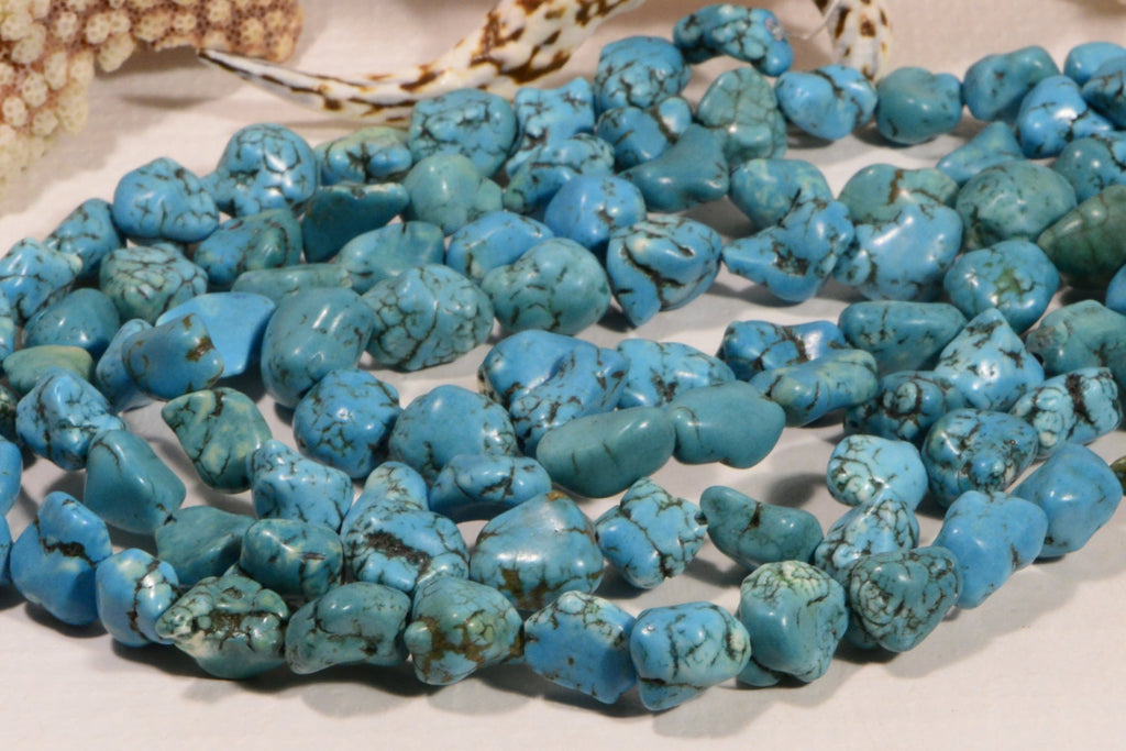 Magnesite 10 to 15mm 15" Strand Gemstone Bead Jewelry Making Supplies