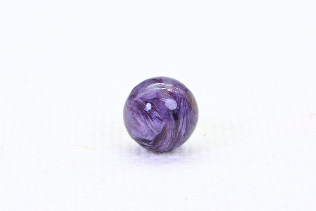 Russian Charoite 13mm Round Beads Natural Gemstone Beads Luxury AAA Jewelry Making Supplies