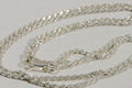 Italian Sterling Silver Diamond Cut Rope Chain - 20 Inch