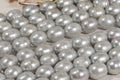 Gray Freshwater Pearl Beads 14x12mm: AA Grade Jewelry Supplies (2 Pearls)
