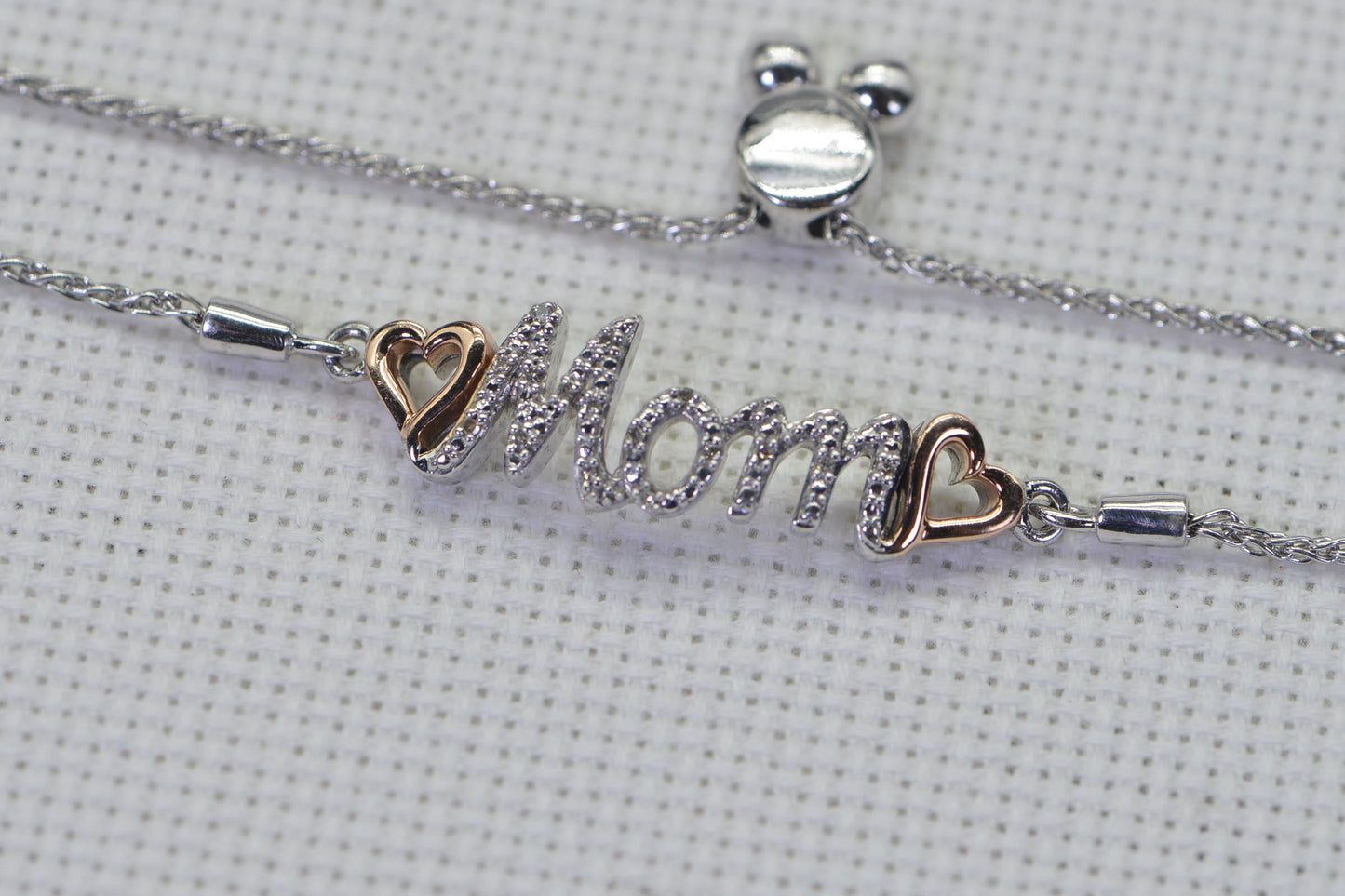 14K Rose Gold Diamond Heart