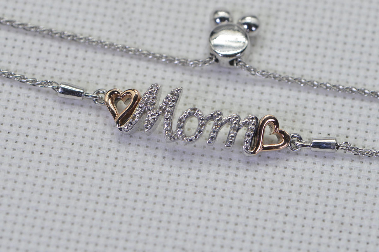 14K Rose Gold Diamond Heart