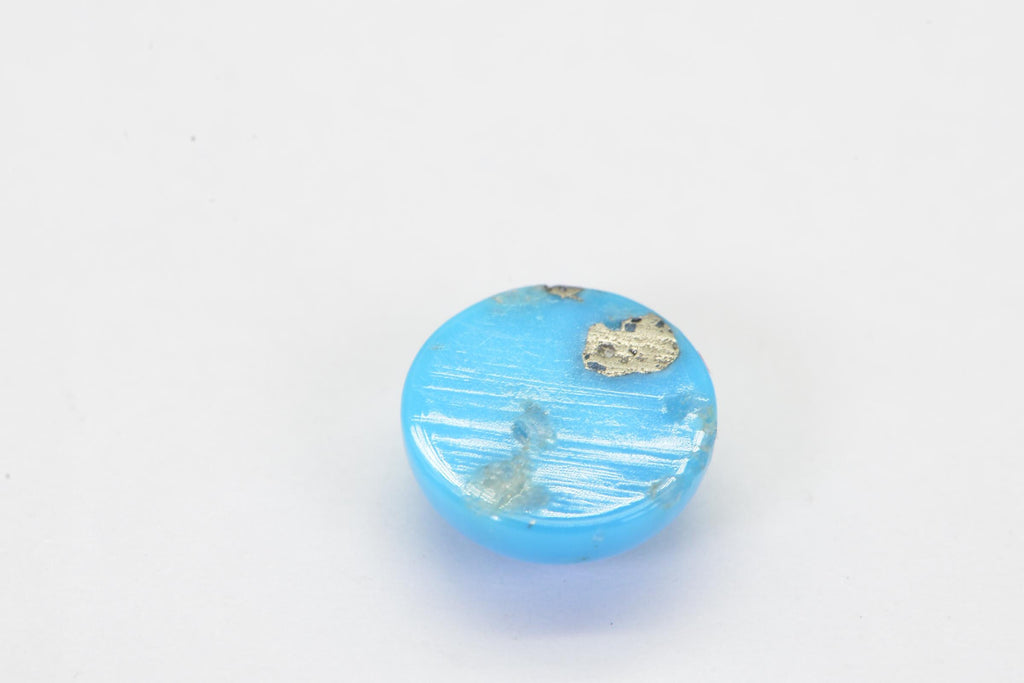 Sleeping Beauty Turquoise Cabochon 8mm Hand Cut Natural Gemstone Cabochon 1.9CT