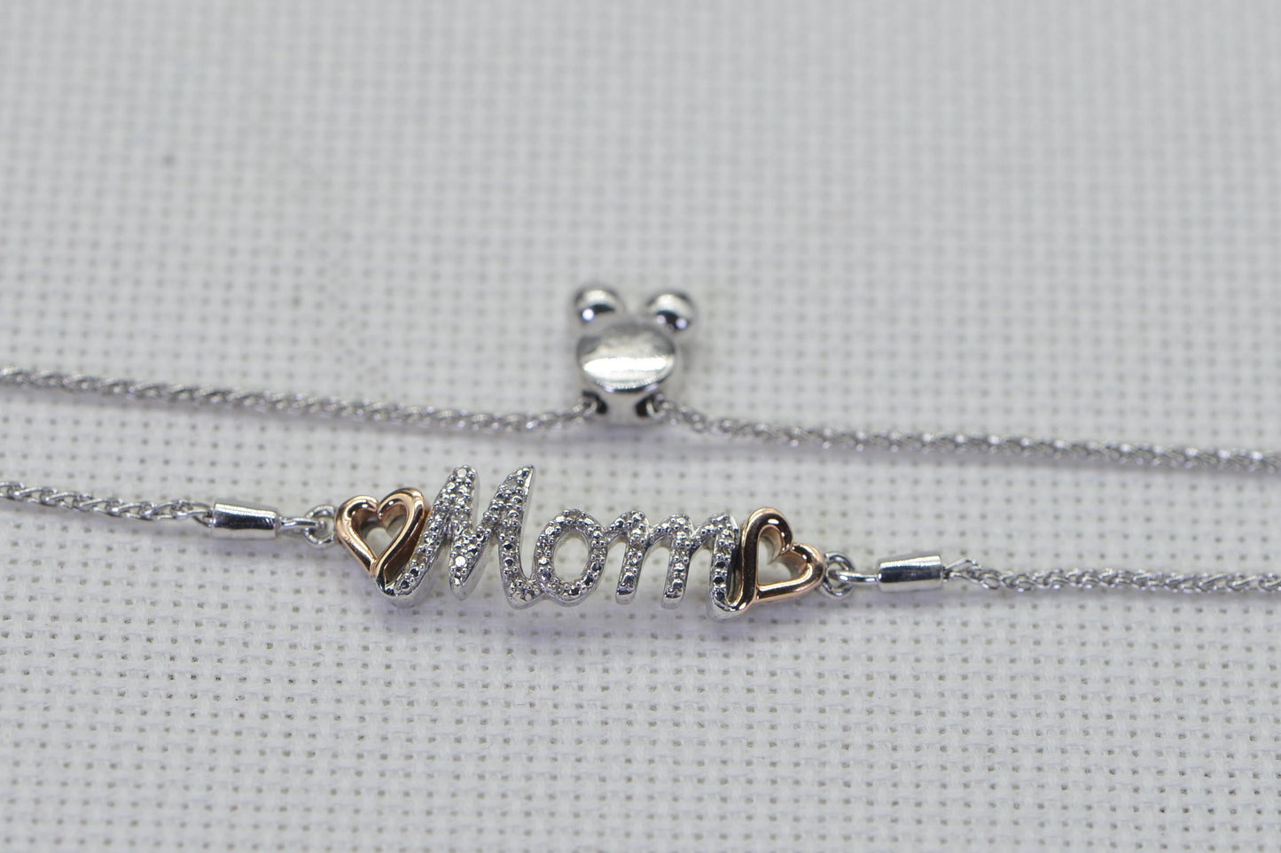 14K Rose Gold Diamond Heart