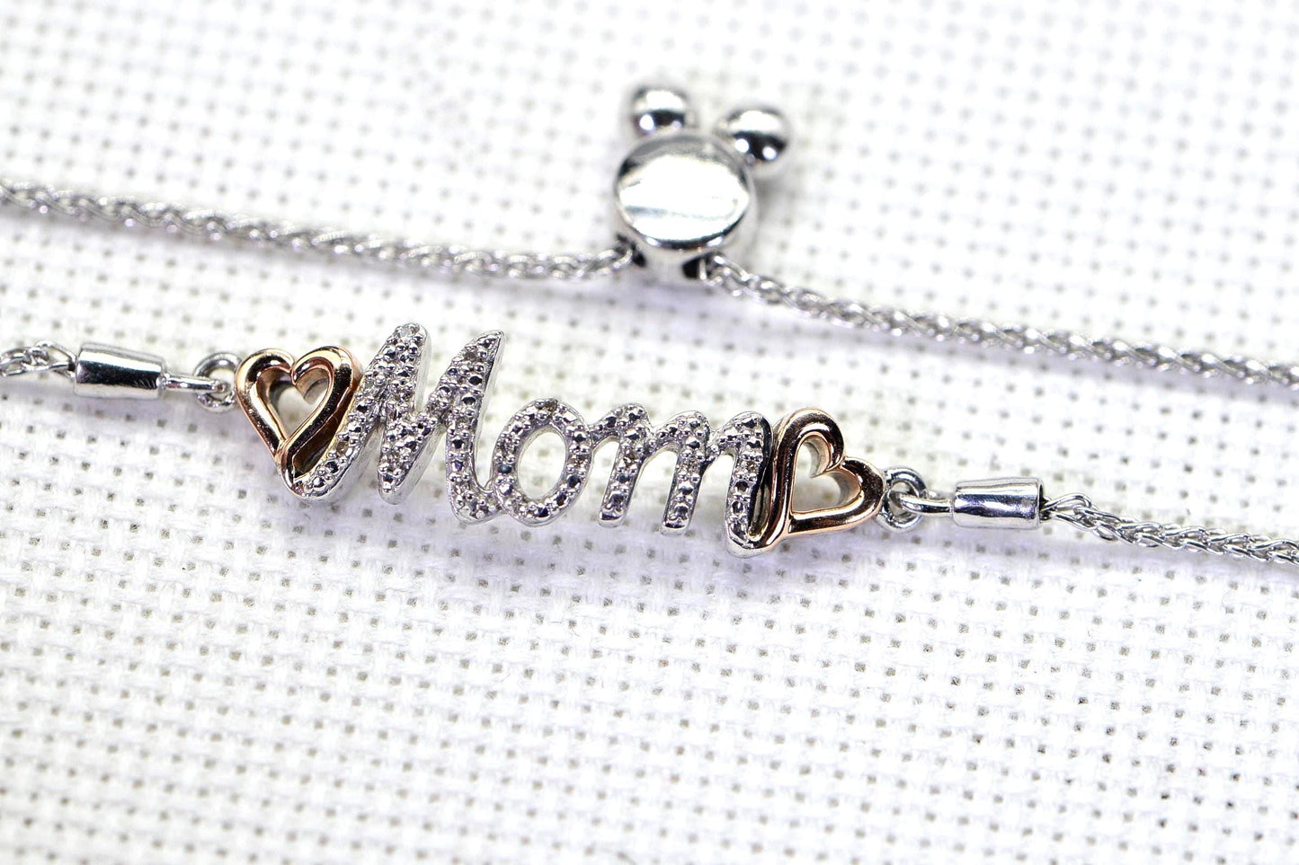 14K Rose Gold Diamond Heart