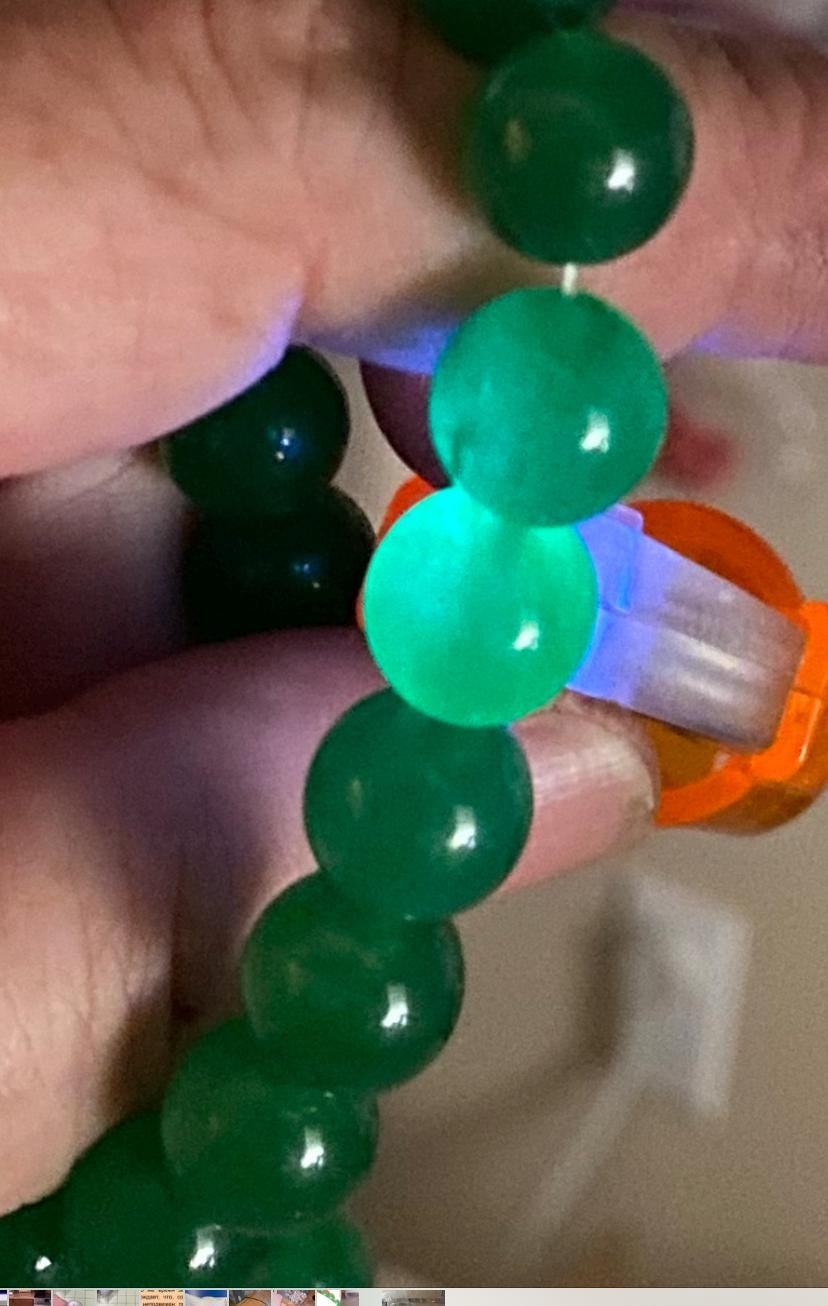 Apple Green Jadeite Knotted Necklace: 10mm Burma Jade, 26 Inch