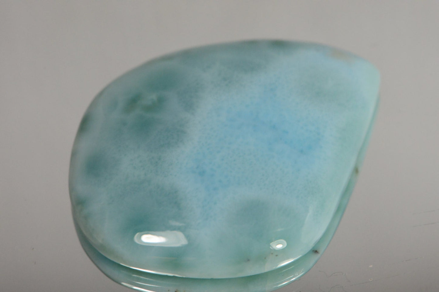Larimar Cabochon 32x26x5mm Natural Gemstone Cabochon