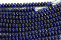Lapis 8.5x4.7 mm 7" inch Strand Gemstone Beads Lapis Lazuli Jewelry Making Supplies
