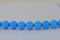 6mm Sleeping Beauty Turquoise Beads  Round  Smooth Finish Natural Gemstone Beads