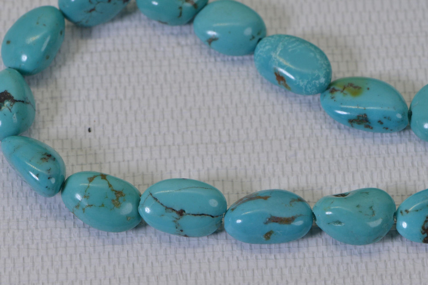 Natural Turquoise Nugget Beads mm Freeform No 8 Turquoise