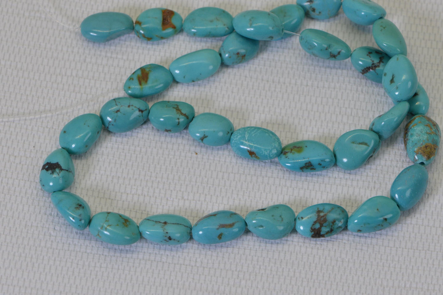 Natural Turquoise Nugget Beads mm Freeform No 8 Turquoise