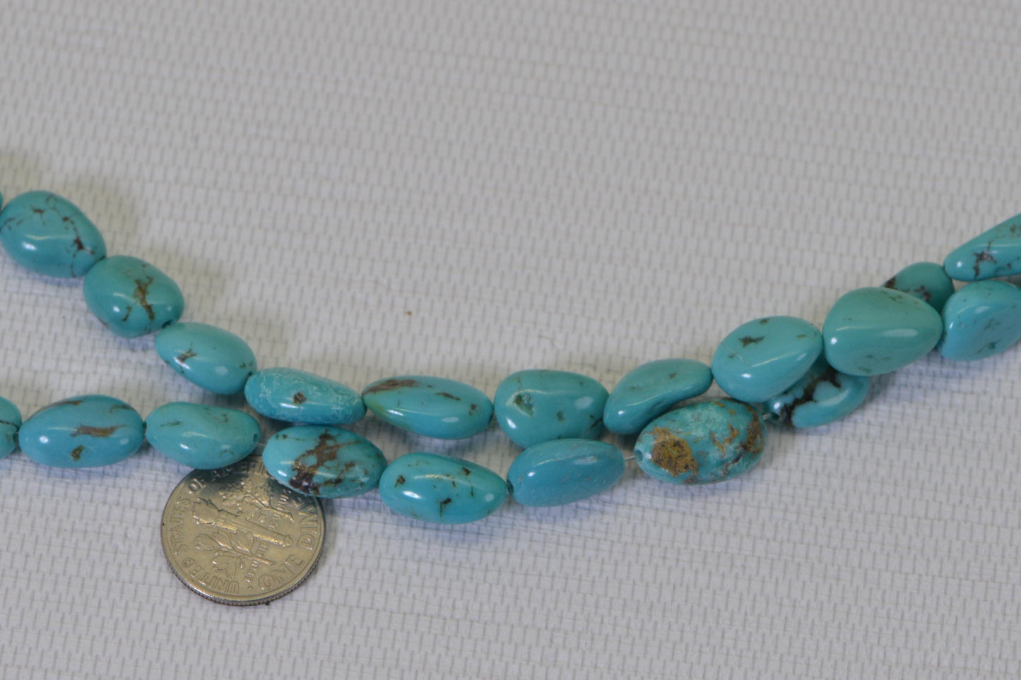 Natural Turquoise Nugget Beads mm Freeform No 8 Turquoise