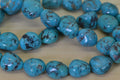 Nevada Blue Turquoise Nugget Beads: Natural Gemstone Jewelry Supplies